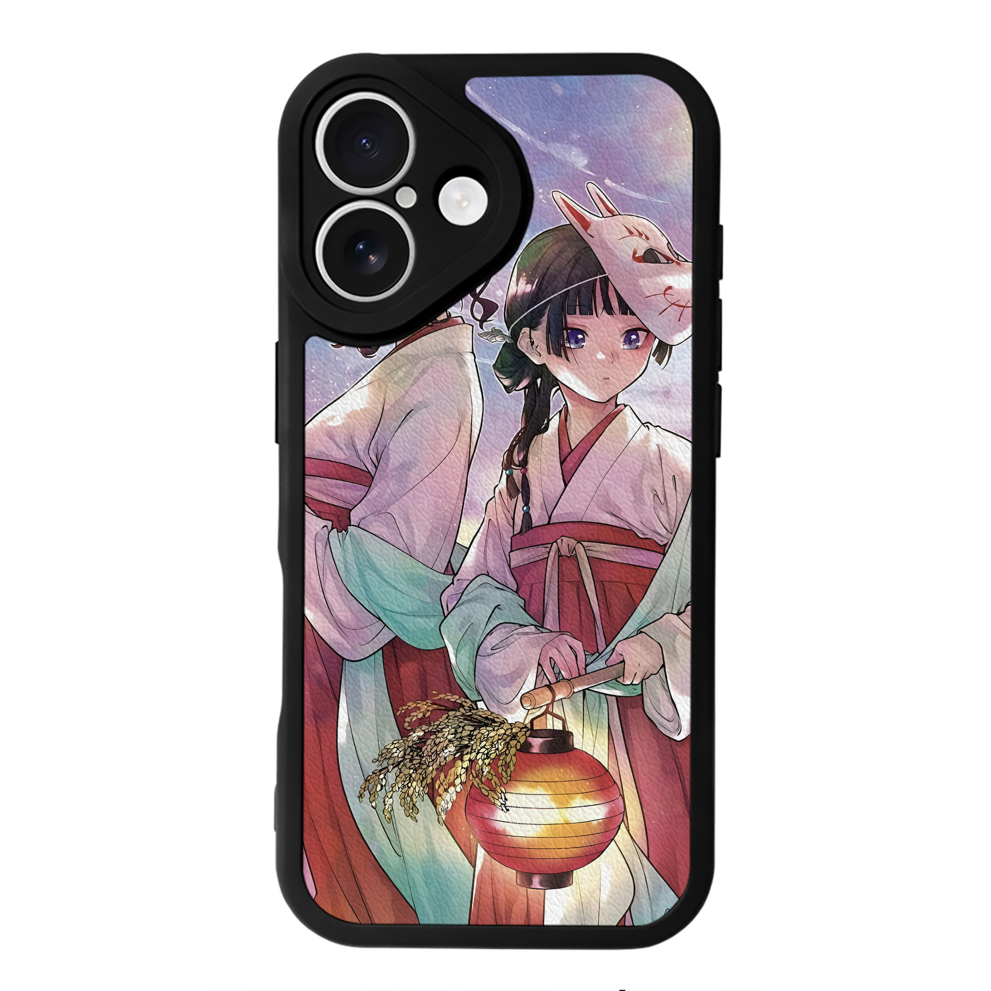 （画像用） 薬屋のひとりごと The Apothecary Diaries 【iPhone 16シリーズ対応】シリコンスマホケース（レザー調） 材質：シリコン